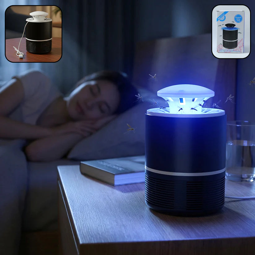 USB Powered UV Mosquito Killer Lamp – Silent Indoor Bug Zapper