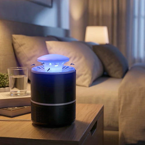 USB Powered UV Mosquito Killer Lamp – Silent Indoor Bug Zapper