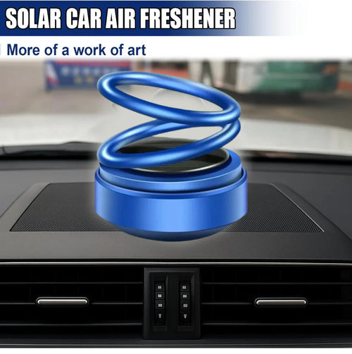 Solar Car Aroma Diffuser – 360° Rotating Fragrance | Velvet Wheels